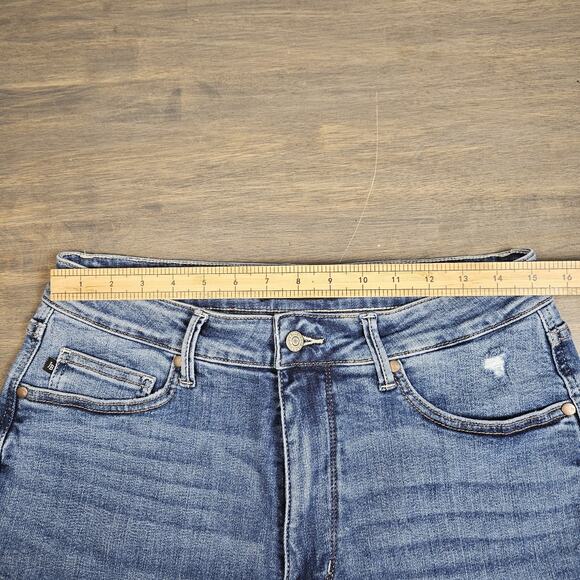 Judy Blue Women's High Rise Tummy Control Solid Five Pocket Straight Jeans 14w - Picture 4 of 7